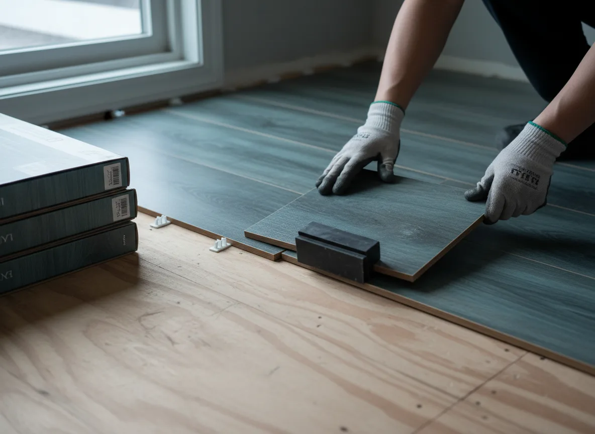 Luxury Vinyl Plank Installation company in Moorefield, NE